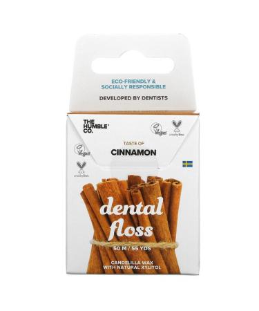 The Humble Co. Dental Floss Cinnamon 55 yd (50 m)