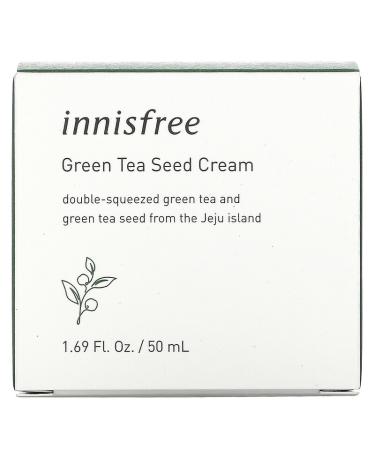 Innisfree Green Tea Seed Cream 50ml - Hydrating & Nourishing Moisturizer - Buy Online on SooperMarket.com