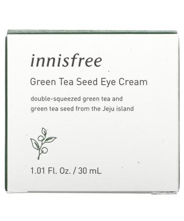 Innisfree Green Tea Seed Eye Cream 1.01 fl oz - Hydrating & Soothing for Dark Circles - Buy Online on SooperMarket.com