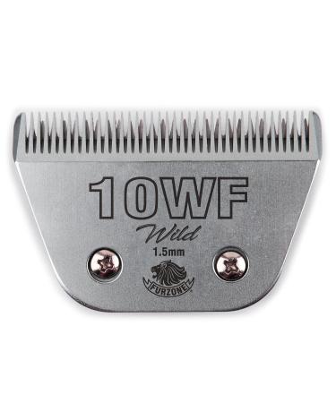 Detachable Blade - Size 10WF Wide Blade 1/16" Made of Extra Durable Japanese Steel Compatible with Most Andis Oster Wahl A5 Clippers