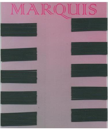 Efalock Professional hair clip Marquis 4 cm black 1 pack (1x 100 pieces)