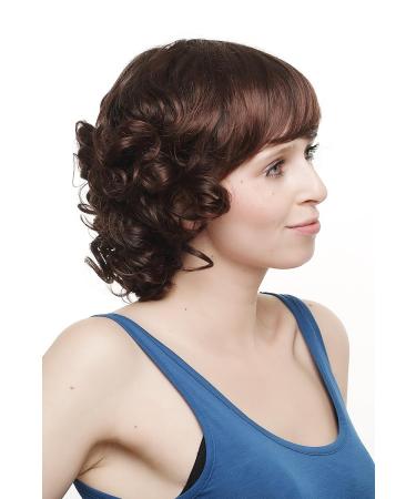 WIG ME UP SA031-2T33 Curly Short Hair Wig - Brown Mix | Best Quality International Shipping - Buy Online on SooperMarket.com