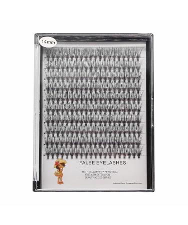 Bodermincer 20D Professional Makeup Individual Cluster Eyelashes - 14mm - Buy Online on SooperMarket.com