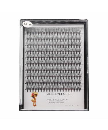 Scala 200pcs C Curl 0.07mm 20 Root Individual Cluster Eye Lashes 12mm - Black False Eyelashes for Professional Makeup - Buy Online on SooperMarket.com