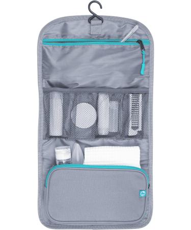 Lakeland Active Eskdale Fold Out Hanging Travel Toiletry Bag - Grey | Men & Women's Organizer - Buy Online on SooperMarket.com