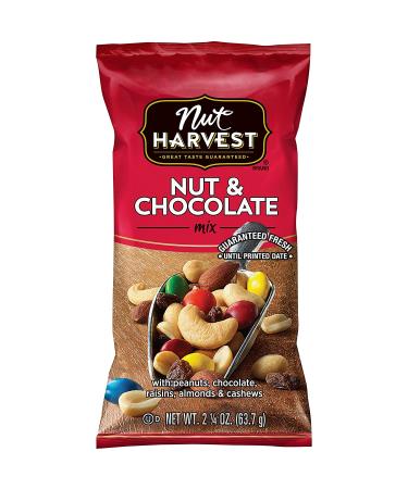 Nut Harvest Trail Mix Variety Pack - 2.25 oz (Pack of 16) - Delicious Assorted Nuts and Fruit Mix - Perfect Snack for On-The-Go - Buy Online on SooperMarket.com