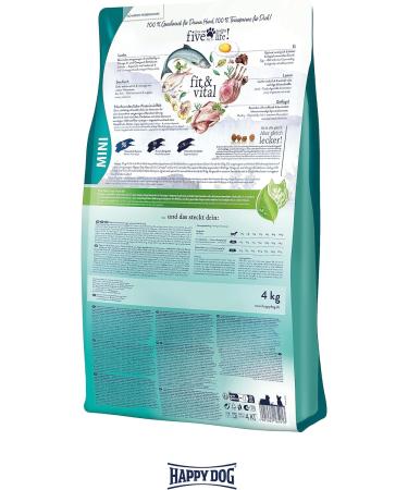 Happy Dog Fit & Vital Mini Adult 4 kg - Premium Nutrition for Small Dogs | Buy Now - Buy Online on SooperMarket.com