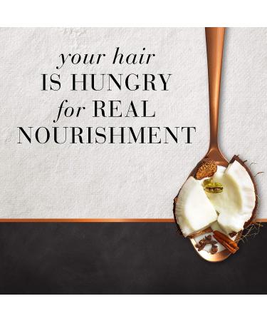 Sulfate Free Coconut & Chai Spice Nourishing Shampoo - 17.9 FL OZ | Dye Free Hair Food Treatment - Buy Online on SooperMarket.com