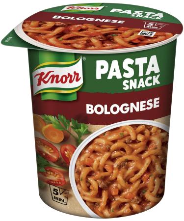 Buy Knorr Snack Bar Noodles & Spaghetti Bolognese Set - 16 Pack (Tomato Mozzarella & Bolognese) - International Shipping Available - Buy Online on SooperMarket.com