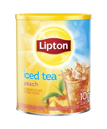 Lipton Iced Tea Mix, Peach 10 qt