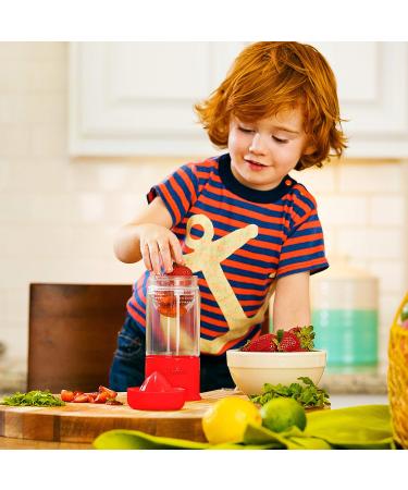 Munchkin Miracle 360 Fruit Infuser Sippy Cup | 14oz Toddler Cup - Red - Buy Online on SooperMarket.com