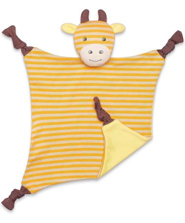 Apple Park Organic Farm Buddies George Giraffe Blankie - Baby Toy for Newborns, Infants, Toddlers - 100% Organic Cotton - Buy Online on SooperMarket.com