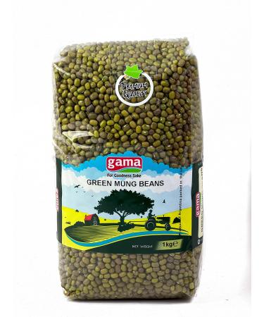 Gama GREEN MUNG BEANS 1kg White