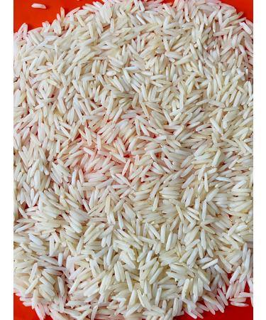 Hamd Premium Quality Extra Long Pure Basmati Rice | World's Finest Grains | 1121 Kainat | 10 Kg - Buy Online on SooperMarket.com