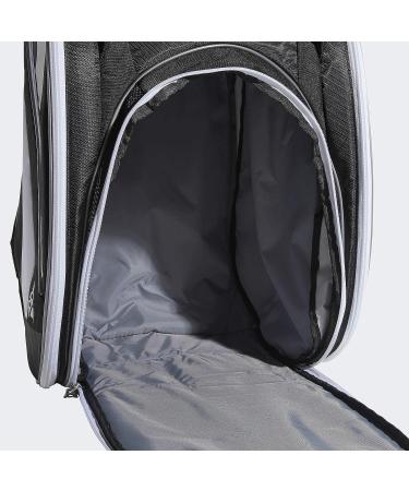 adidas Tour Tennis 12 Racquet Bag - Black/White/Silver Metallic | One Size - Buy Online on SooperMarket.com