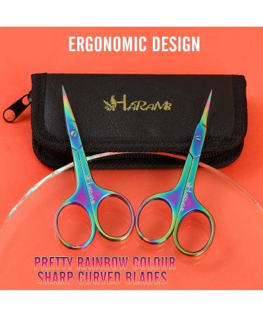 Multipurpose Nail & Cuticle Scissors Set for Manicure, Pedicure, and Grooming Tasks - Buy Online on SooperMarket.com