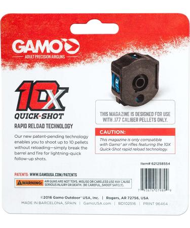 Gamo Swarm .177 Quick-Shot Magazine in Black - 621258554 - Buy Online on SooperMarket.com