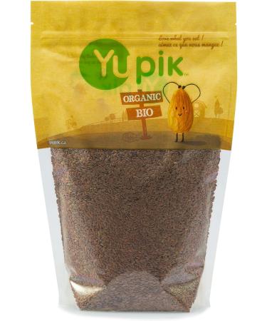 Yupik Organic Brown Flax Seeds Non-GMO Vegan Gluten-Free 1Kg & Sesame Seeds (Natural) 1Kg Brown Flax Seeds + Sesame Seeds (Natural) 1Kg 1 kg (Pack of 1) - Buy Online on SooperMarket.com