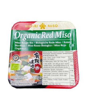 Hikari Miso Natural Organic Red Miso Paste - 500g | Buy Authentic Japanese Miso for Cooking Online - Buy Online on SooperMarket.com