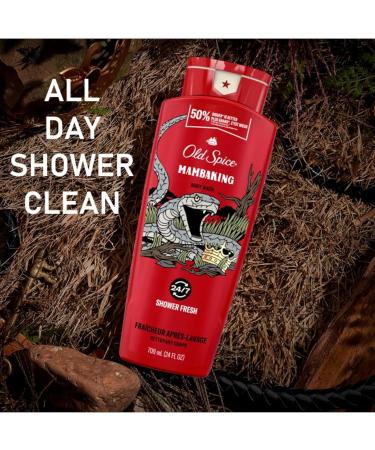 Old Spice Body Wash for Men MambaKing Long Lasting Lather 709 ml Body Wash Mamba King - Buy Online on SooperMarket.com
