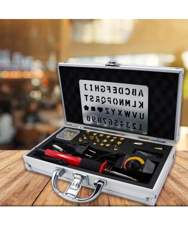 44 PCS Wood Burning Kit with Adjustable Temperature Pyrography Pen - Professional Pyrography Tool Set for Embossing, Carving, Soldering - DIY Creative Tools - Buy Online on SooperMarket.com