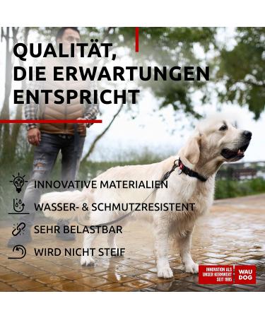 Waterproof Adjustable Dog Collar for Big & Medium Dogs | Small Dog & Puppy Collars | Durable Metal Closure - Waudog - Buy Online on SooperMarket.com