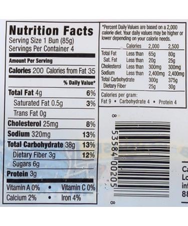 Canyon Bakehous  Gluten Free Bread Hamburger Buns  12 Ounce - Buy Online on SooperMarket.com