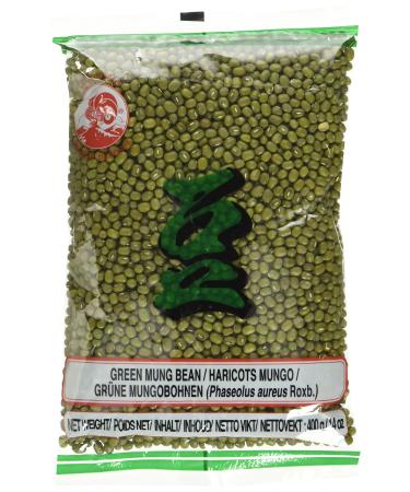 Cock mung beans green polished 1 pack (1 x 400 g pack)