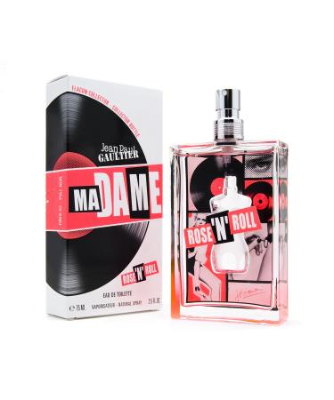 Madame Rose 'N' Roll By Jean Paul Gaultier For Women. Eau De Toilette Spray 2.5 Oz / 75 Ml