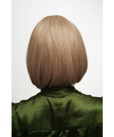 WIG ME UP SA041-27/613: Curved Tip Straight Bob Wig in Dark/Light Blonde Streaks - Perfect for Any Occasion - Buy Online on SooperMarket.com