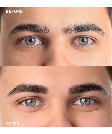 Gentlehomme Mens Eyebrow Pencil Black - Waterproof 2-in-1 Brush & Pencil for Defined & Long-Lasting Brows - Buy Online on SooperMarket.com