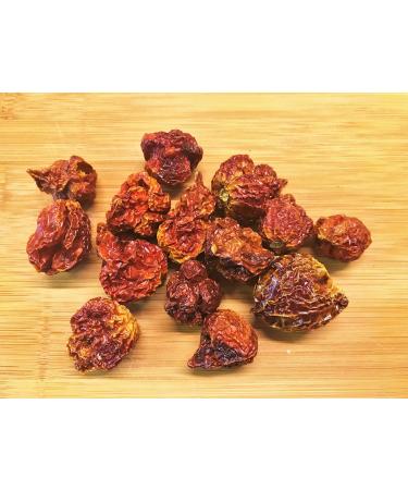 Carolina Reaper Dried Chilli Pods - 100g | Exceptionally Hot Pepper Pods - Buy Online on SooperMarket.com