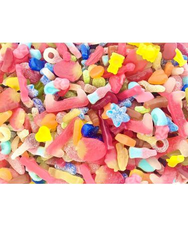 Super Sweets Vegan Sweet Sour And Fizzy Jelly Sweet Mix Gift Jar 1.6Kg - Buy Online on SooperMarket.com