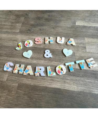 Peter Rabbit Wooden Letter Z by Orange Tree Toys - Personalized Alphabet Animal for Baby Nursery Decor - Buy Online on SooperMarket.com