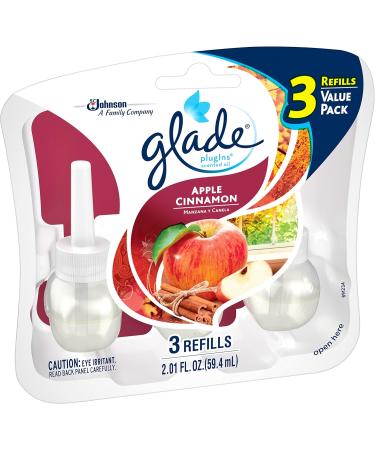 Buy Glade PlugIns Refills Air Freshener Starter Kit - Apple Cinnamon 2 Warmers + 6 Refills for Home & Bathroom | International Shipping Available - Buy Online on SooperMarket.com