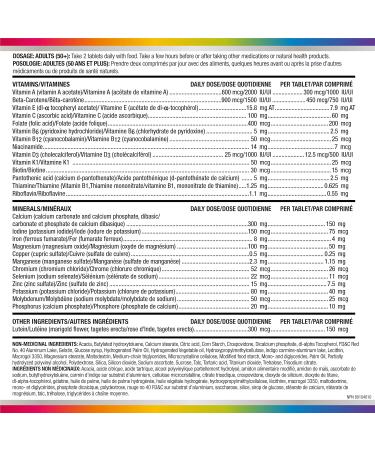 Centrum Women 50 Plus Multivitamins/Minerals Supplement for Women 50+ 160 Mini Tablets Unflavored 160 count (Pack of 1) - Buy Online on SooperMarket.com