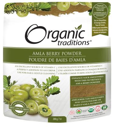 Organic Traditions Amla Berry Powder  7 oz (200 g)