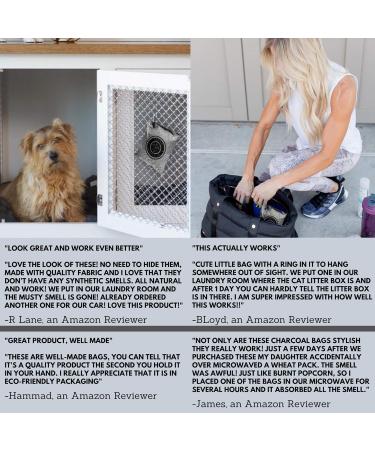Air Purifying Charcoal Bag - Triple 200g Odor Eliminator & Natural Deodorizer for Home | Eco-Friendly Shipping Worldwide - Buy Online on SooperMarket.com