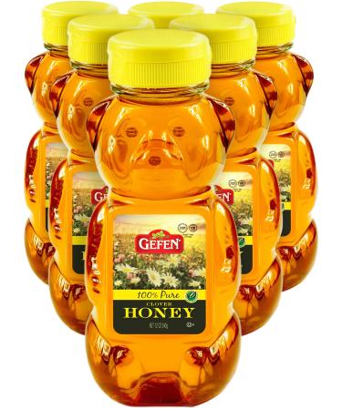 Gefen Honey Bear, 12-Ounce (Pack of 6)