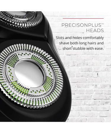 Remington WETech Rotary Shaver Lithium Powered Electric Razor PR1385 R800 Series Colors May Vary - Red or Black Blades: PrecisionPlus - Buy Online on SooperMarket.com