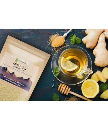 Gourmetia Ground Ginger Powder 200g - 100% Natural Ginger Root for Tea & Cooking - Buy Online on SooperMarket.com