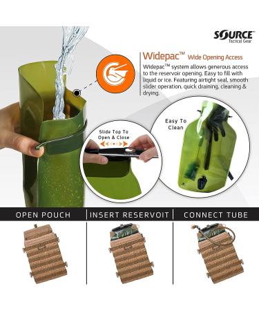 Source Razor 3L Low Profile Hydration Pack Coyote - Lightweight and Durable - Buy Online on SooperMarket.com