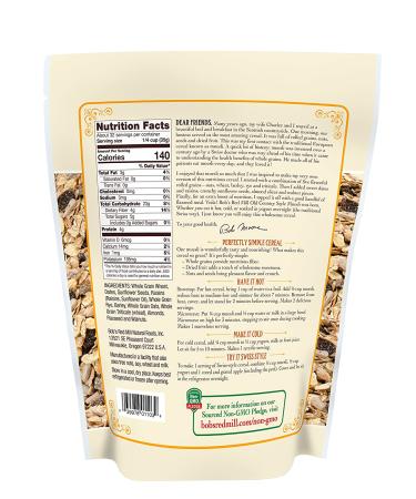 Bob's Red Mill Old Country Style Muesli 40-oz. Bags (Pack of 2) - Buy Online on SooperMarket.com