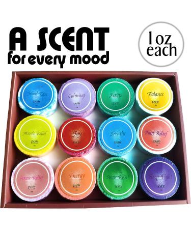 Aromatherapy Shower Steamers Gift Set - 12 Therapeutic Shower Bombs with Essential Oils | Long Lasting Vapor Tablets for Home Spa Therapy - Buy Online on SooperMarket.com