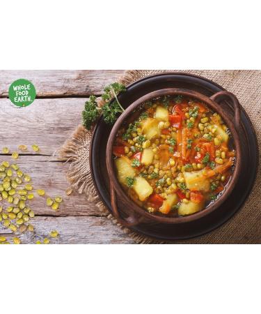 Organic Mung Beans 2kg - GMO Free, Vegan, High Fibre & Protein | Certified Organic | Wholefood Earth - Buy Online on SooperMarket.com