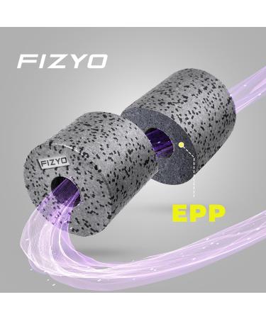 Fizyo Fascia Roller - Fitness Yoga & Rehabilitation Self-Massage Foam Roller (29x15 cm) with Transport Bag - Medium-Hard EPP Foam for Back & Spine Relief - Buy Online on SooperMarket.com