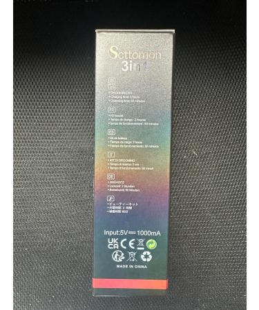 SCTTOMON 3-in-1 Waterproof Men's Body Razor & Ball Trimmer - Wireless Inguinal & Nose Hair Groomer - Buy Online on SooperMarket.com