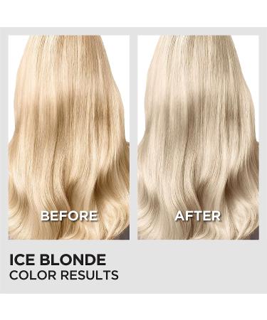 L'Oreal Paris Feria Ice Blonde Hair Toner - Anti Brass Power, Long-Lasting Formula - 1 Application - Buy Online on SooperMarket.com
