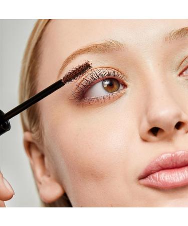 Saie Mascara 101 - Lengthening & Volumizing Brown Mascara - Strengthening Formula (0.31 oz) - Buy Online on SooperMarket.com