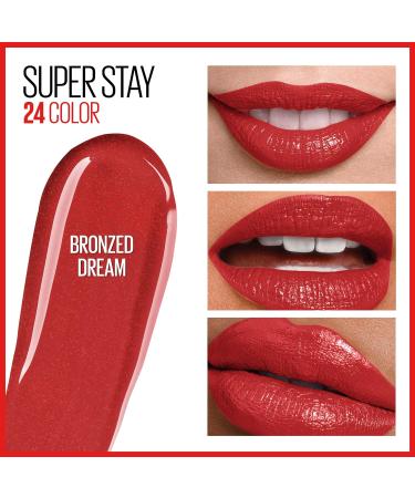 Maybelline Super Stay 24 Liquid Lipstick & Lip Balm Kit - Bronzed Dream, Pack of 2 - Buy Online on SooperMarket.com